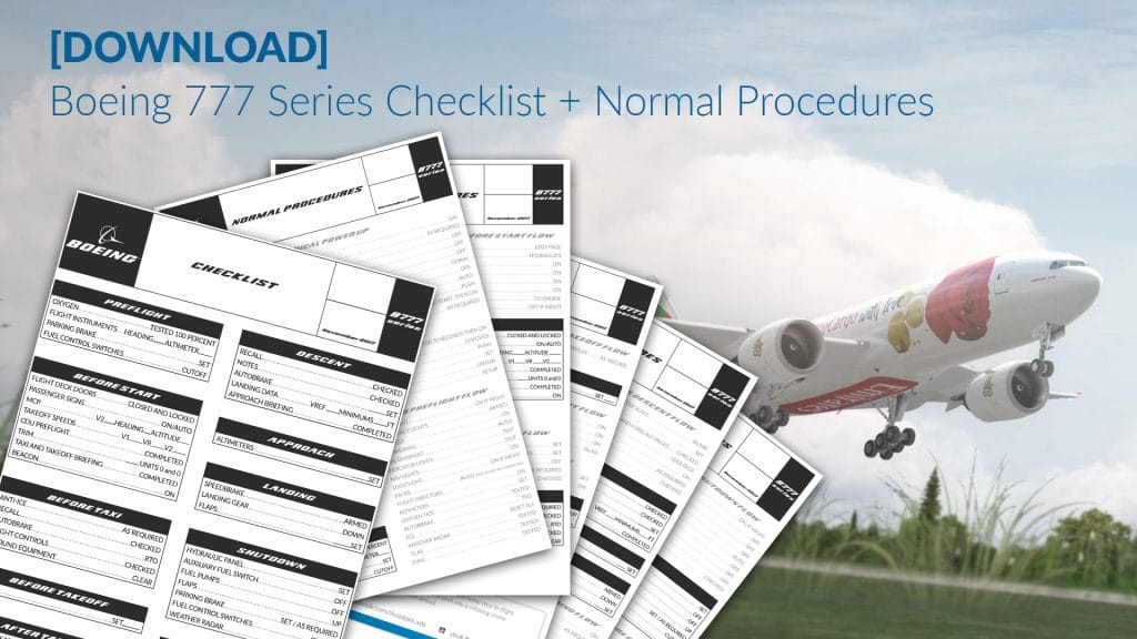 Boeing 777 F Reference Guide