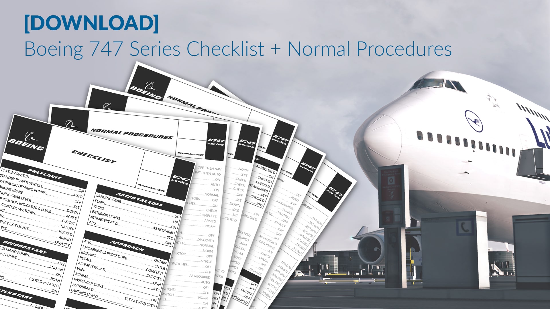 [DOWNLOAD] Boeing 747 Series Checklist – Normal Procedures