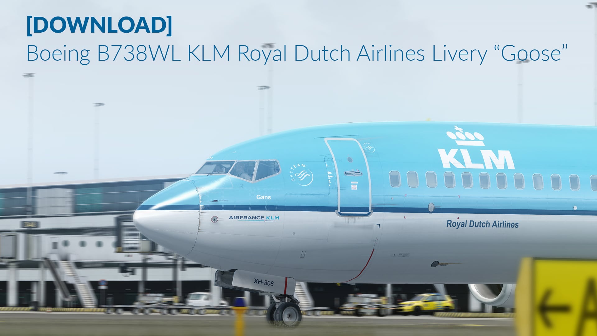 Livery | Boeing B738 KLM “Goose”