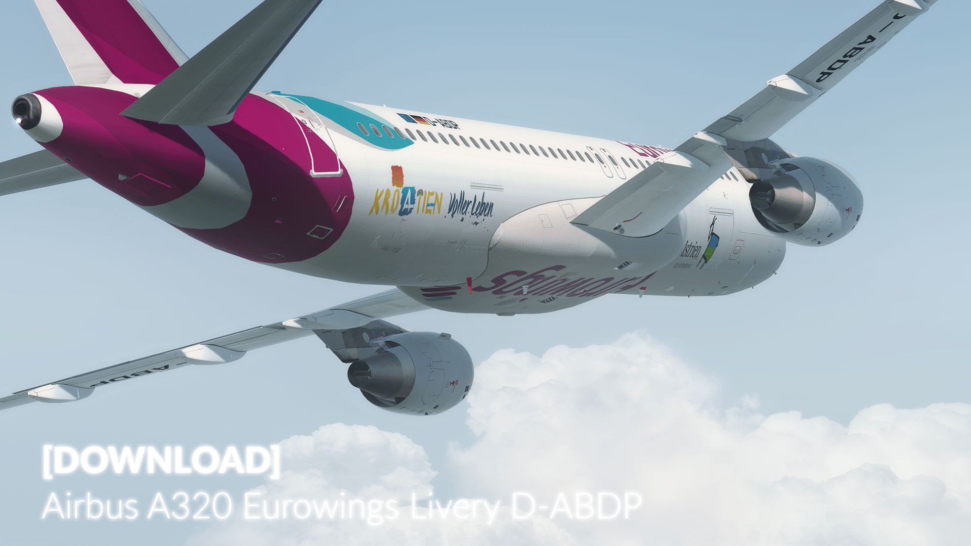 Livery FSLabs A320-X Eurowings D-ABDP