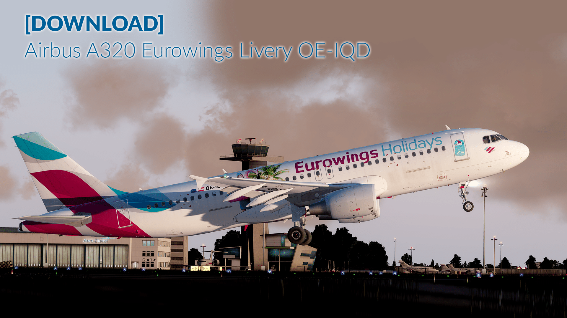 Livery FSLabs A320-X Eurowings OE-IQD