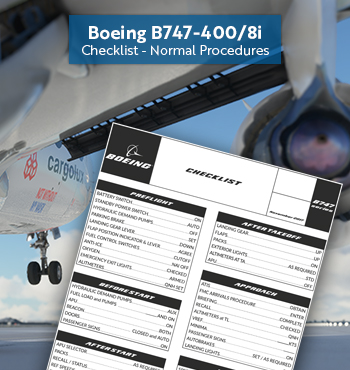 Boeing 747 Checklist