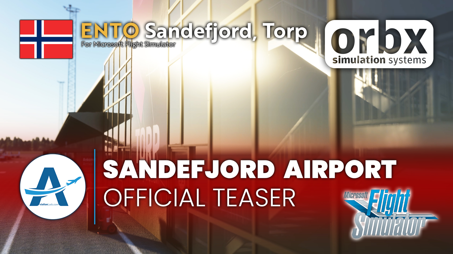 [TEASER] Orbx Sandefjord Airport